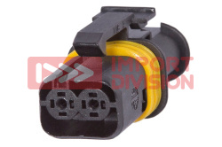 7811688 Разъём 2 контактный универсальный комплектация: 2 + 2-pin, 2 уплотнителя, фиксатор, уплотнен